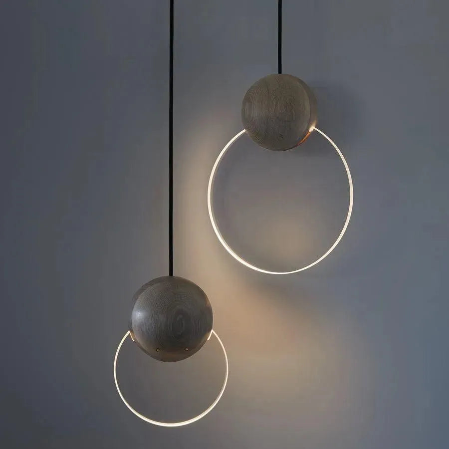 Hollis+Morris - Anchor Pendant - ACHRPENDANT-LG-OKB-CLR | Montreal Lighting & Hardware