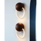 Hollis+Morris - Anchor Wall Sconce - ACHRSCONCE-LG-OKB-CLR | Montreal Lighting & Hardware