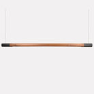 Hollis+Morris - Bennington Up / Down Linear Pendant - BENN-UPDOWN-3FT-OKB-BLK | Montreal Lighting & Hardware