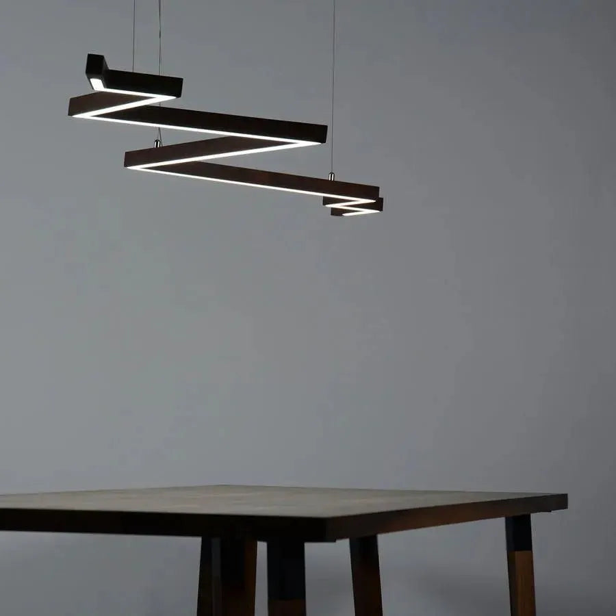 Hollis+Morris - Bolt Pendant - BOLT-PENDANT-3FT-OKB | Montreal Lighting & Hardware