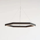 Hollis+Morris - Hexagon Chandelier - HEXACHANDELIER-LRG-OKB | Montreal Lighting & Hardware