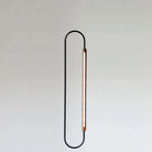 Hollis+Morris - Link Vertical Pendant - LINK-VERT-3FT-OKB-BLK | Montreal Lighting & Hardware