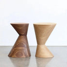 Hollis+Morris - Oldtown Stool - OLDT-OAK-BLK | Montreal Lighting & Hardware