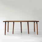 Hollis+Morris - Pier Dining Table - PIER-LG-OKB-BK | Montreal Lighting & Hardware