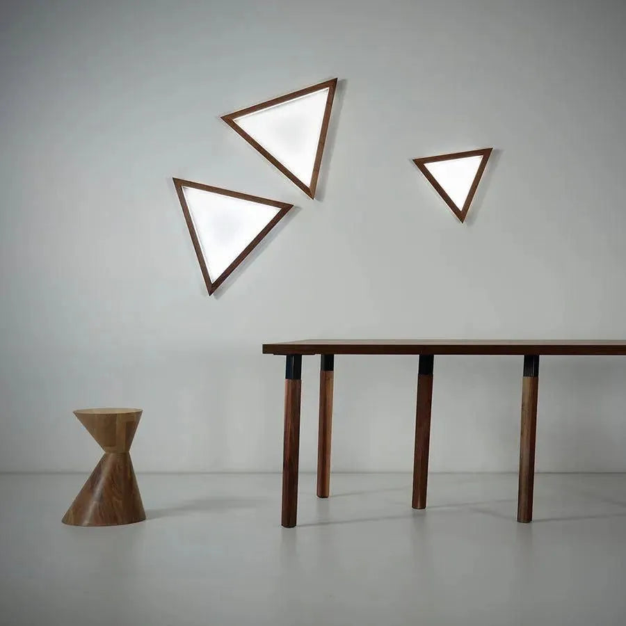 Hollis+Morris - Triangle Wall Light - TRIASCONCE-LG-OKB | Montreal Lighting & Hardware