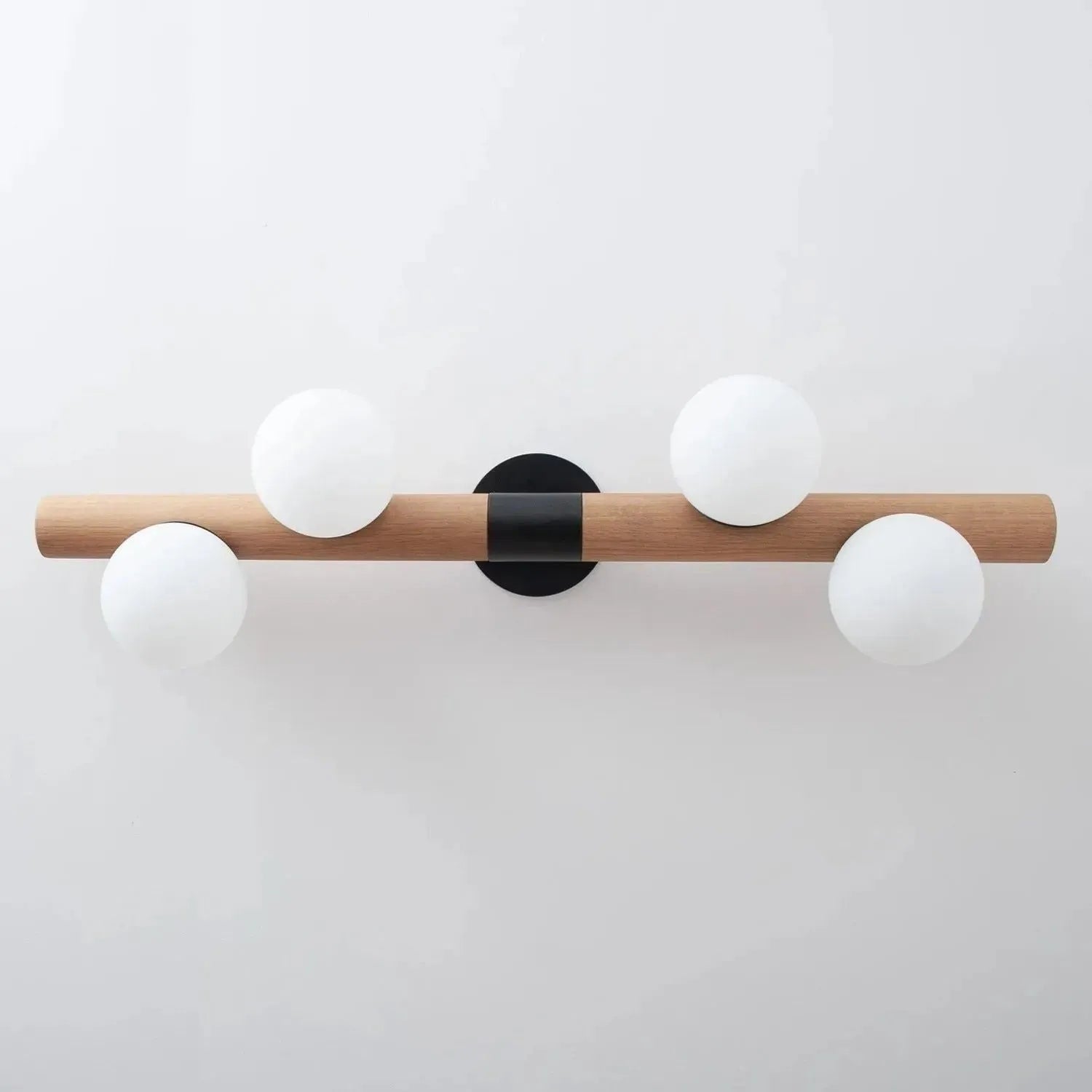 Hollis+Morris - Willow Bar Wall Sconce - WILOWALL-OKB-BLK | Montreal Lighting & Hardware