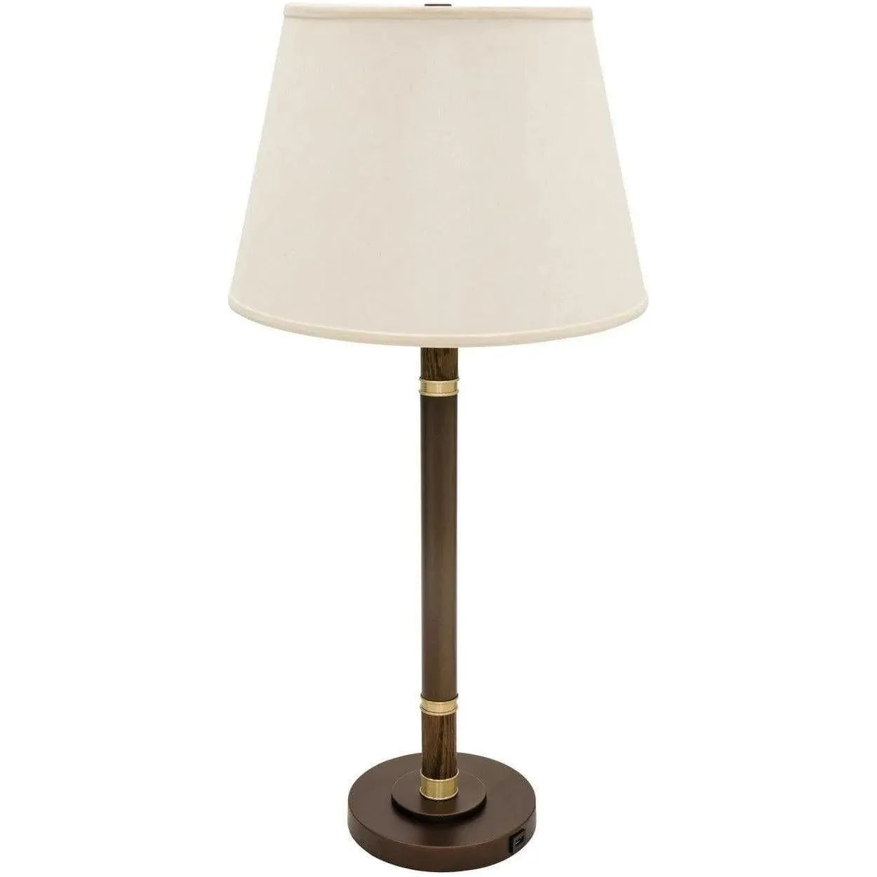 House of Troy - Barton One Light Table Lamp - BA750-CHB | Montreal Lighting & Hardware