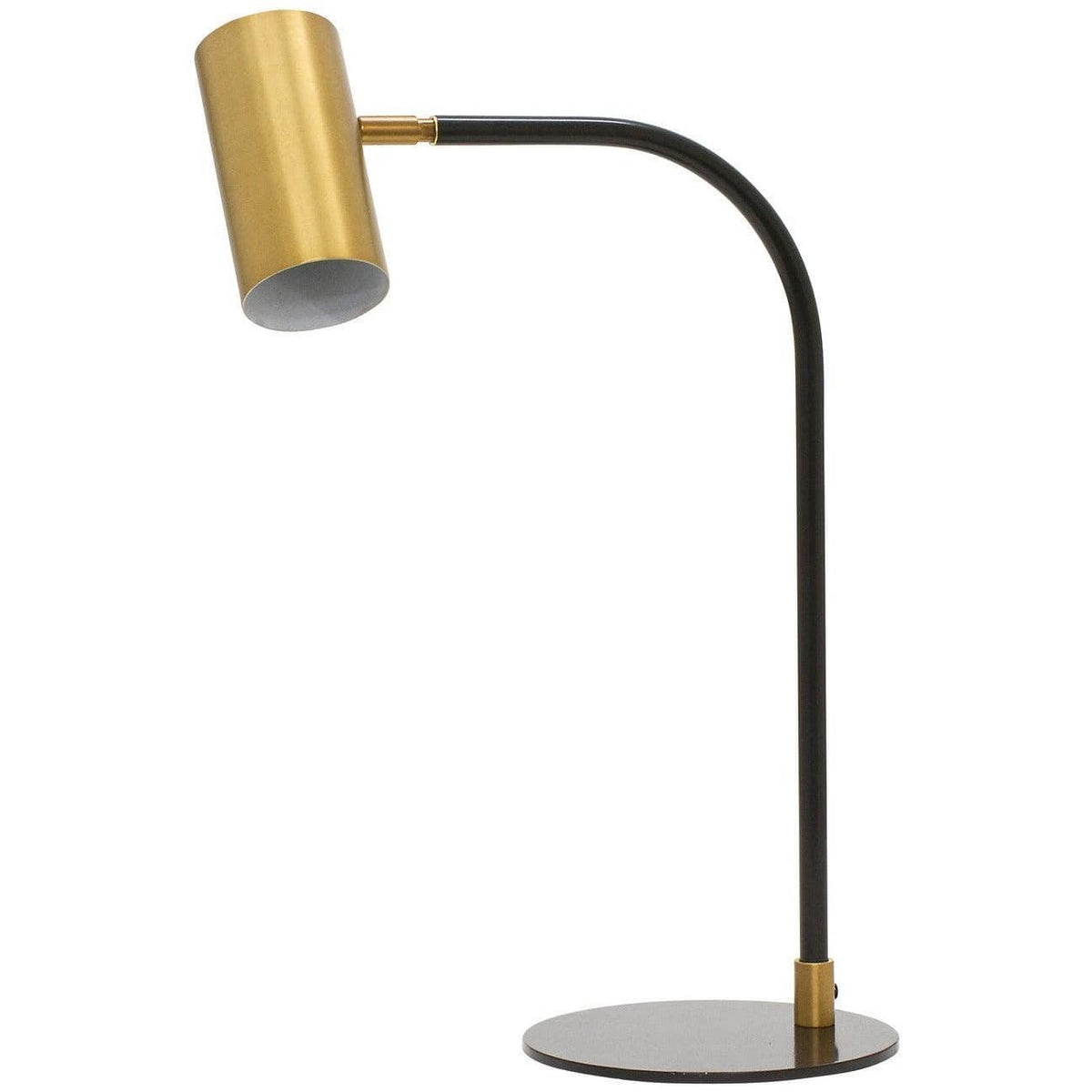 House of Troy - Cavendish 15-Inch LED Table Lamp - C350-WB/BLK | Montreal Lighting & Hardware