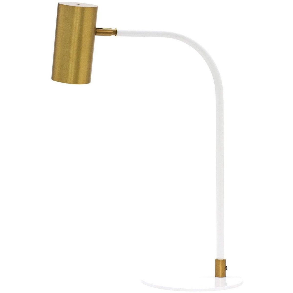 House of Troy - Cavendish 15-Inch LED Table Lamp - C350-WB/WT | Montreal Lighting & Hardware