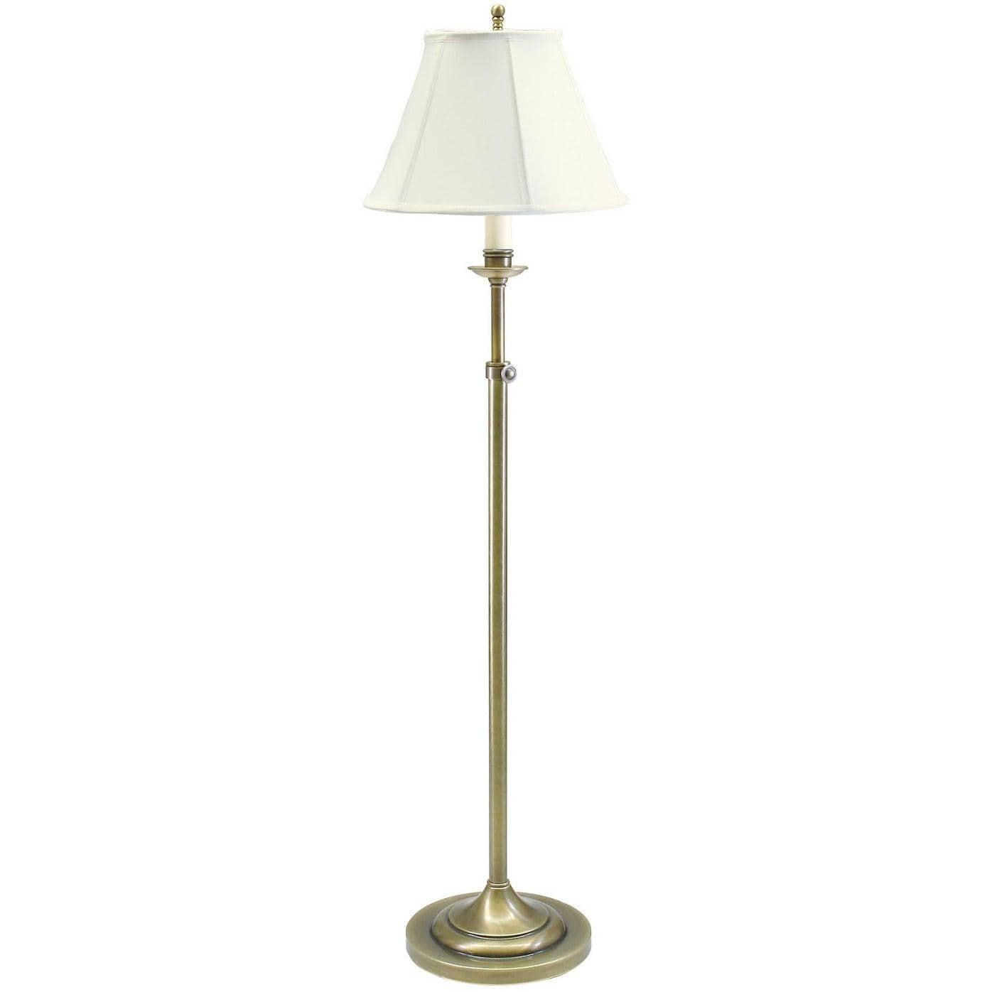 House of Troy - Club One Light Floor Lamp - CL201-AB | Montreal Lighting & Hardware
