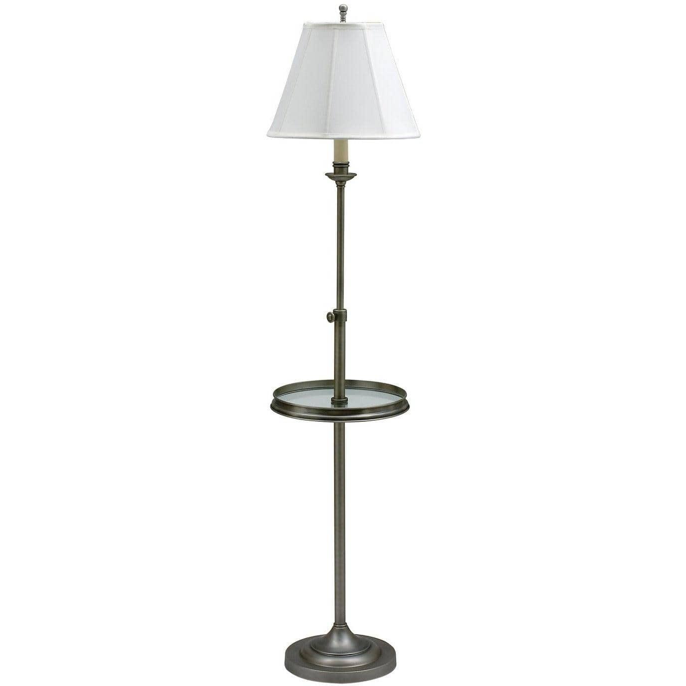 House of Troy - Club One Light Floor Lamp - CL202-AS | Montreal Lighting & Hardware