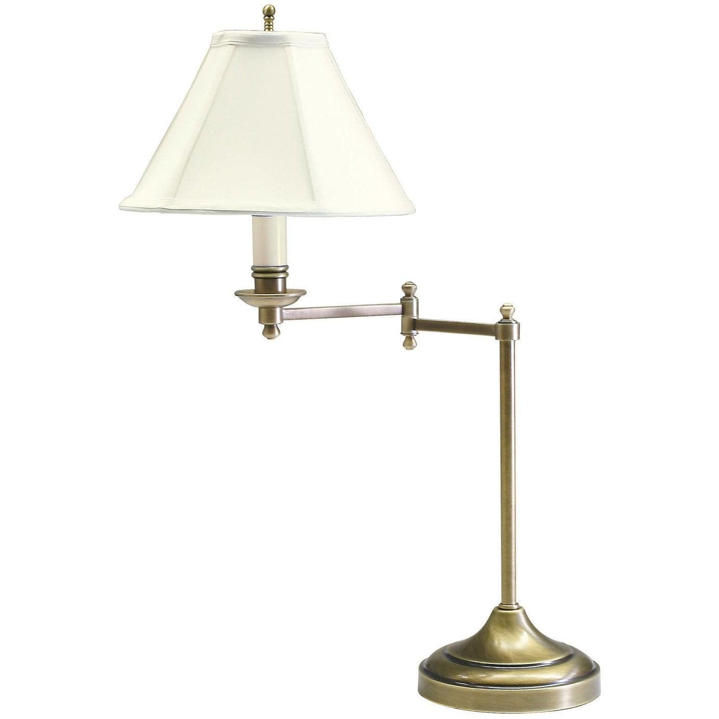 House of Troy - Club One Light Table Lamp - CL251-AB | Montreal Lighting & Hardware