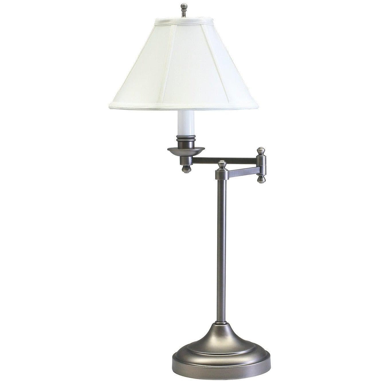 House of Troy - Club One Light Table Lamp - CL251-AS | Montreal Lighting & Hardware