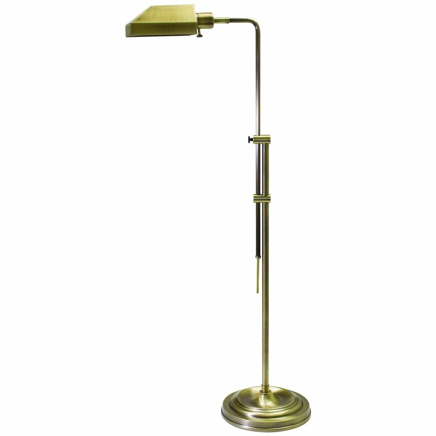 House of Troy - Coach One Light Floor Lamp - CH825-AB | Montreal Lighting & Hardware