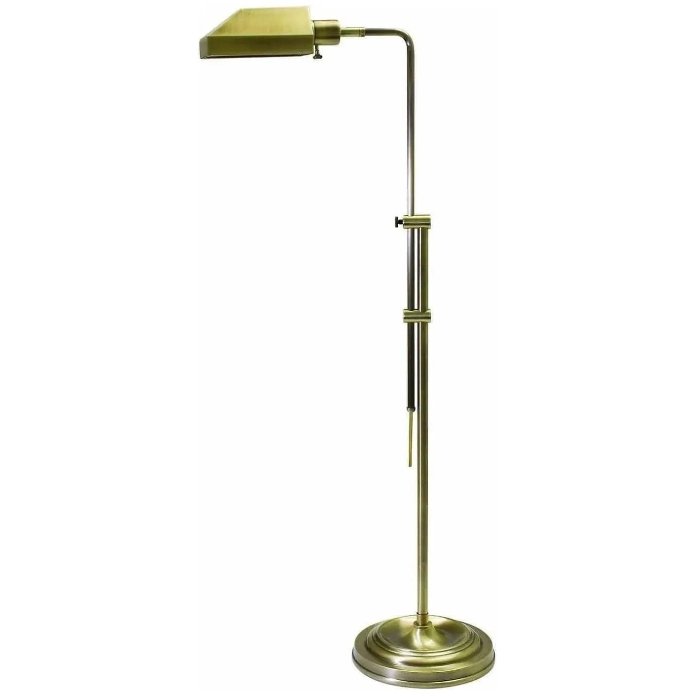 House of Troy - Coach One Light Floor Lamp - CH825-AB | Montreal Lighting & Hardware