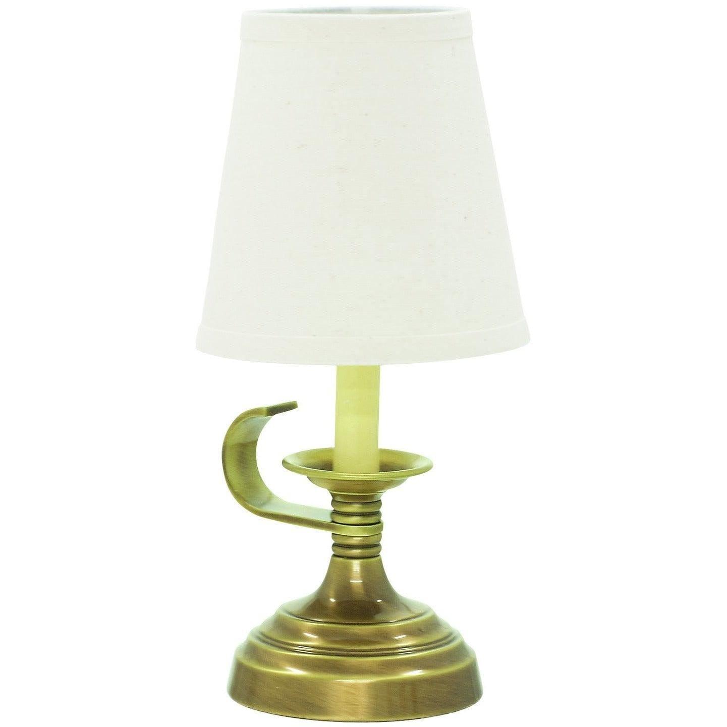 House of Troy - Coach One Light Table Lamp - CH878-AB | Montreal Lighting & Hardware