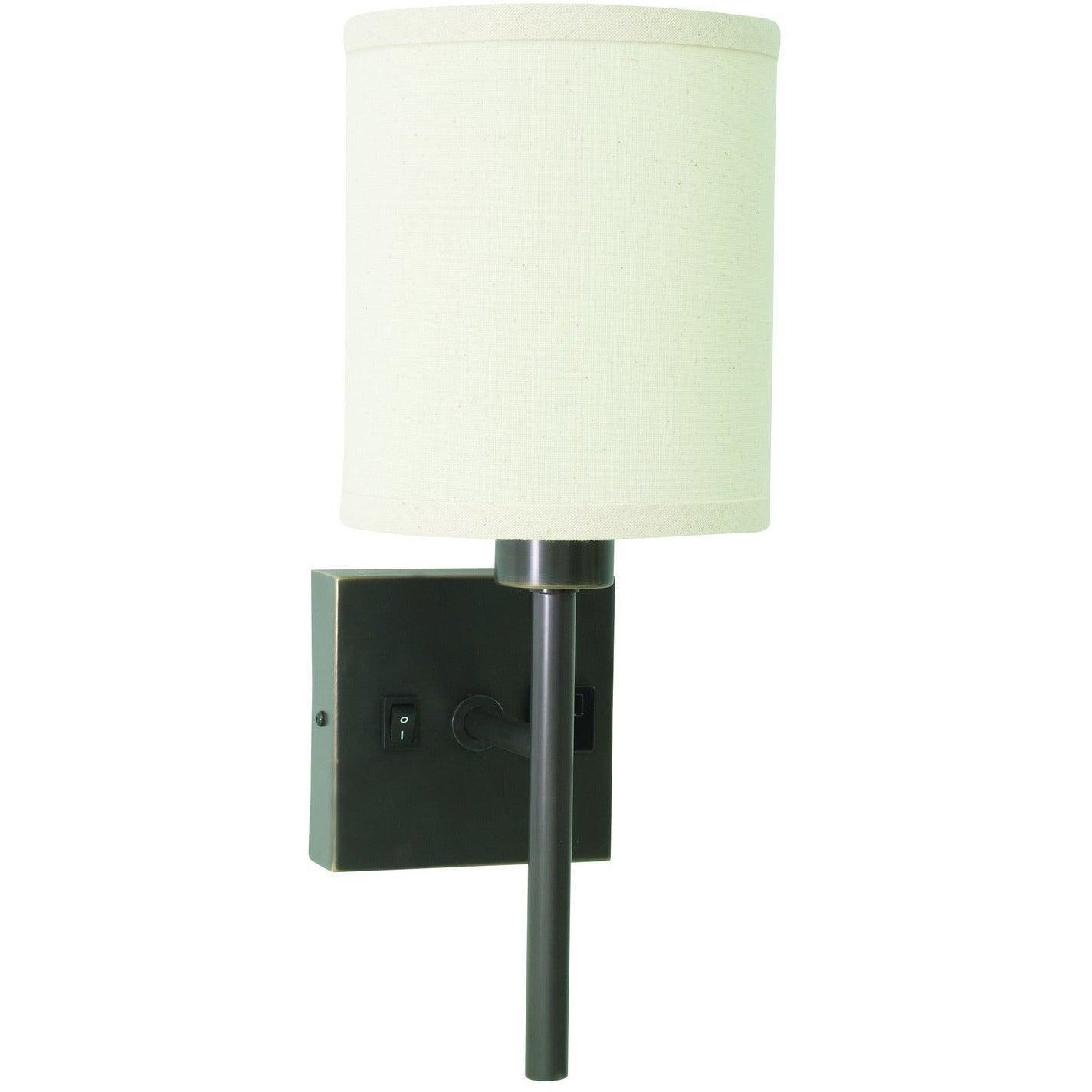 House of Troy - Decorative Wall Lamp 6-Inch One Light Wall Sconce - WL625-OB | Montreal Lighting & Hardware