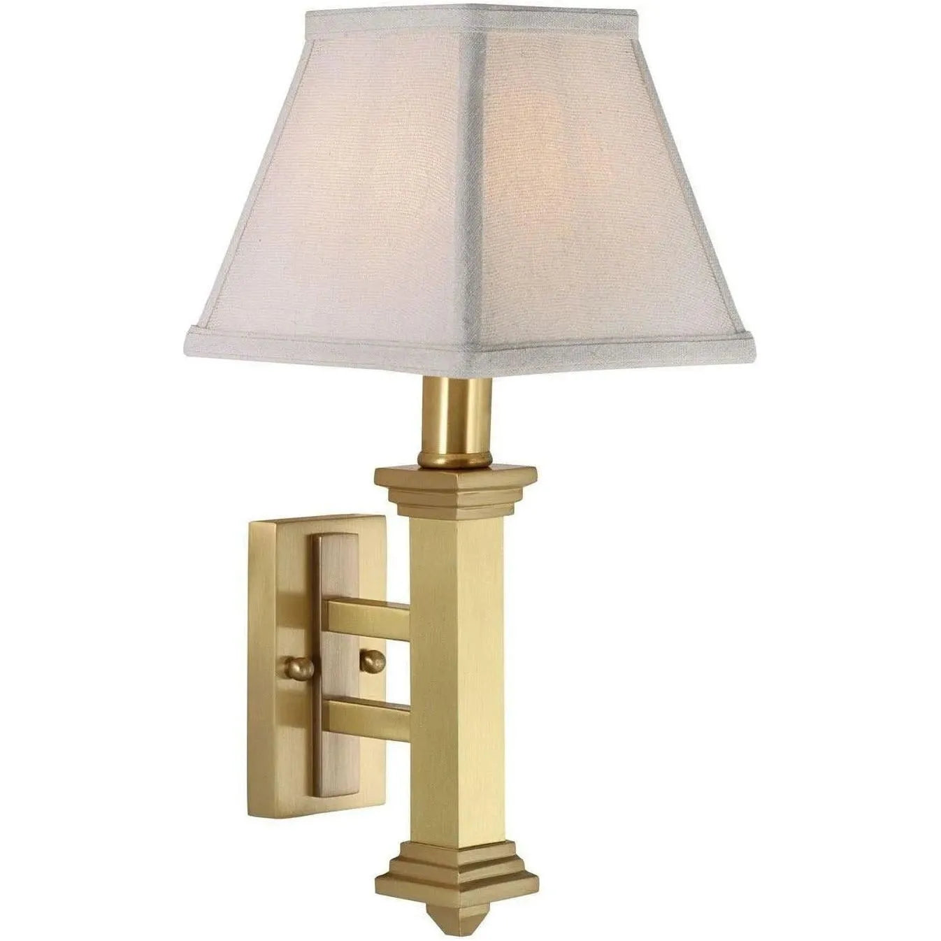 House of Troy - Decorative Wall Lamp 7-Inch One Light Wall Sconce - WL609-SB | Montreal Lighting & Hardware