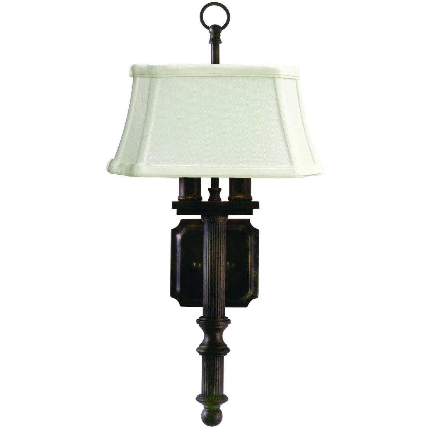 House of Troy - Decorative Wall Lamp 9-Inch Two Light Wall Sconce - WL616-CB | Montreal Lighting & Hardware