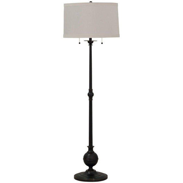 Lampadaire à deux lumières Essex
