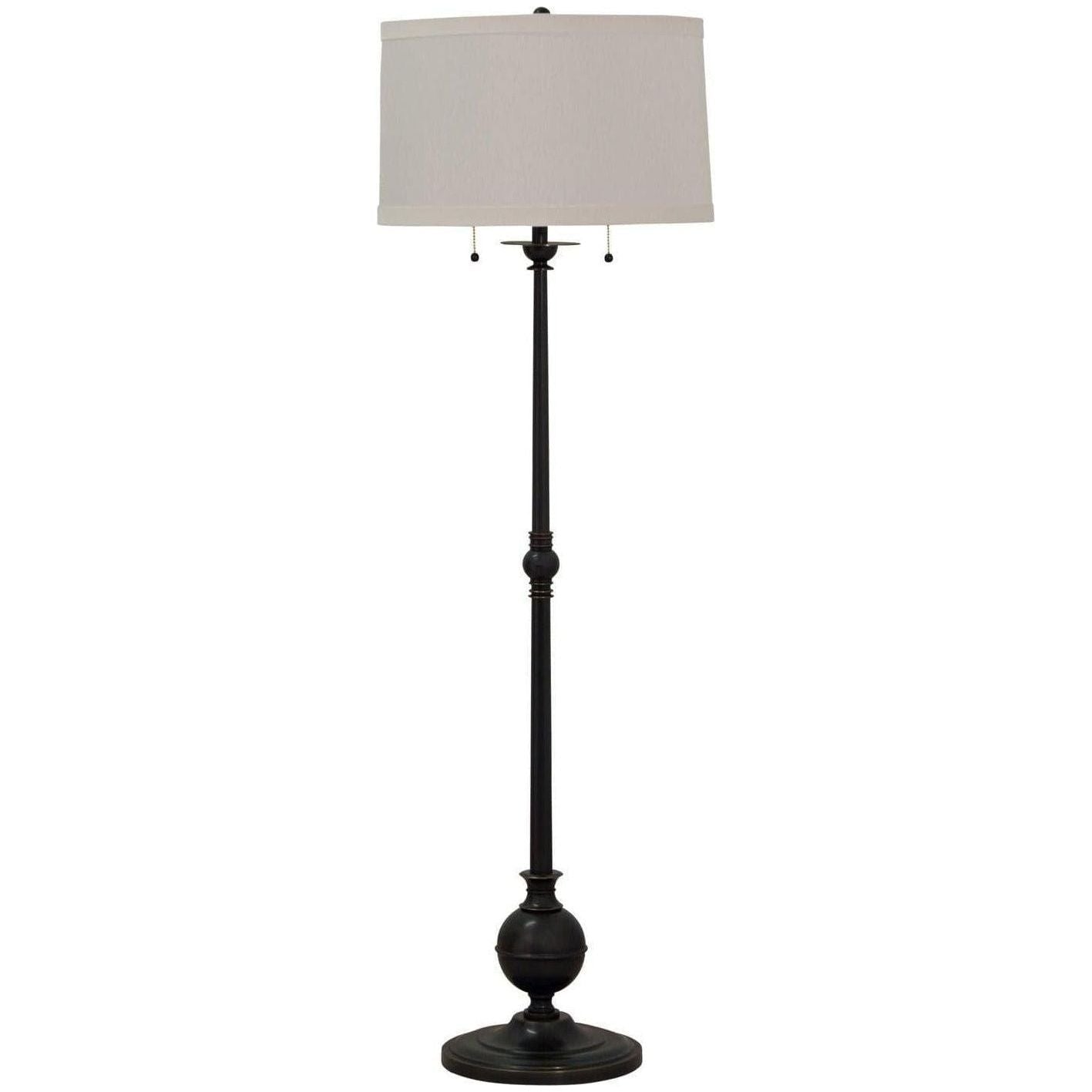 House of Troy - Essex Two Light Floor Lamp - E901-OB | Montreal Lighting & Hardware