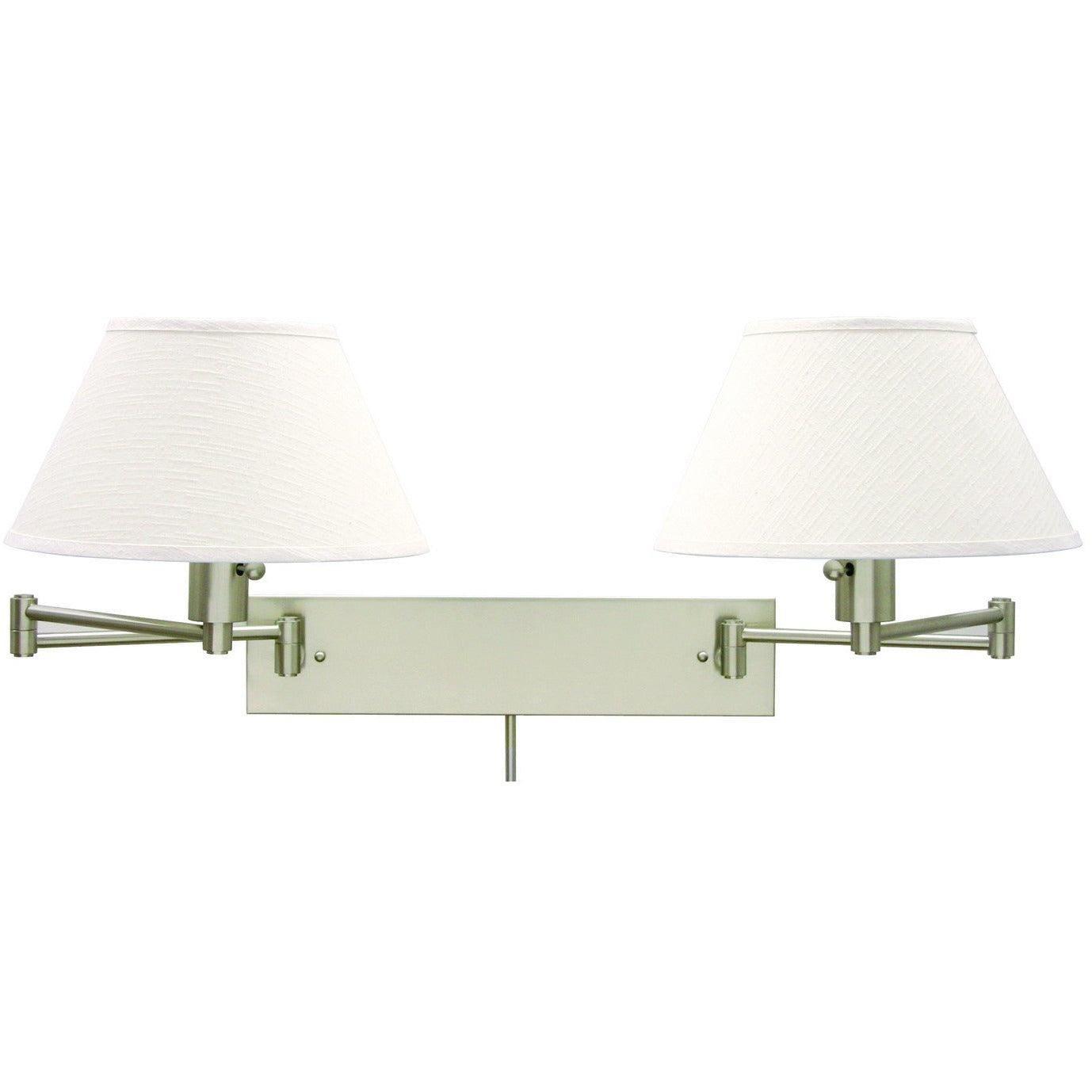 House of Troy - Home Office Two Light Wall Sconce - WS14-2-52 | Montreal Lighting & Hardware