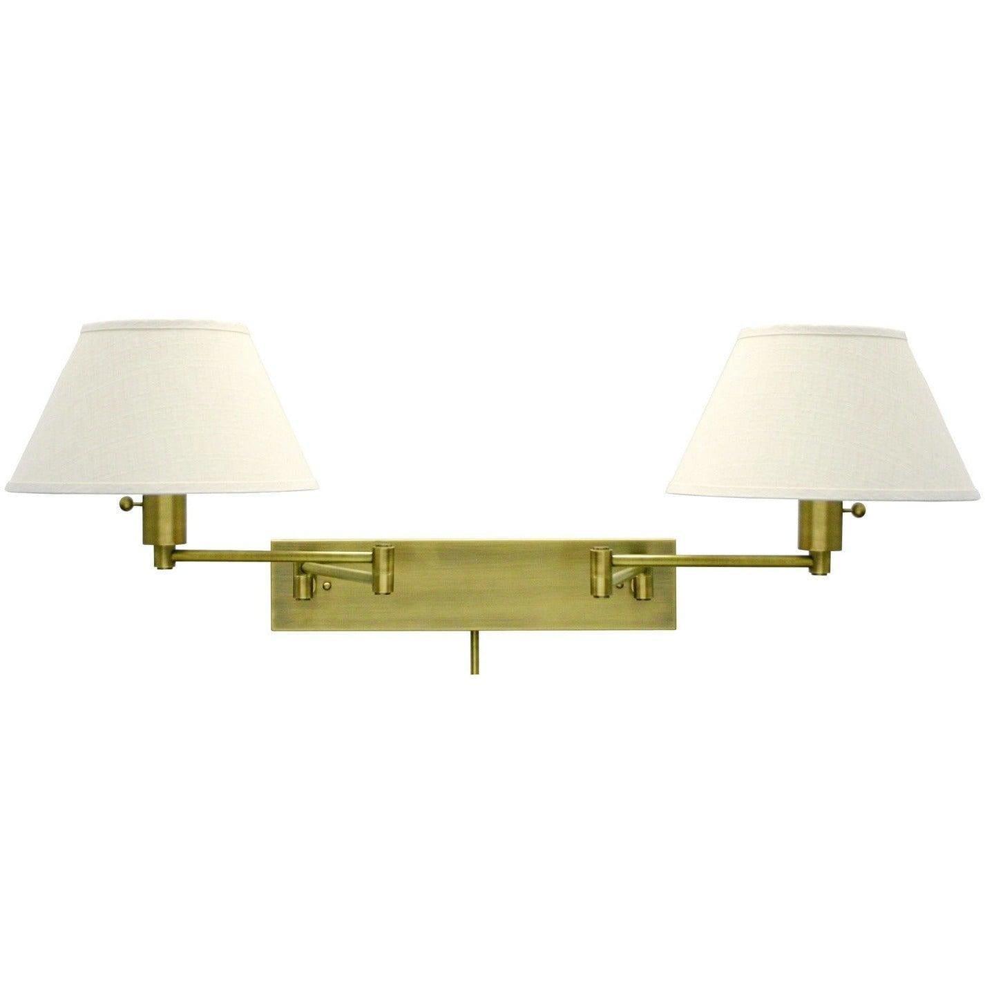 House of Troy - Home Office Two Light Wall Sconce - WS14-2-71 | Montreal Lighting & Hardware