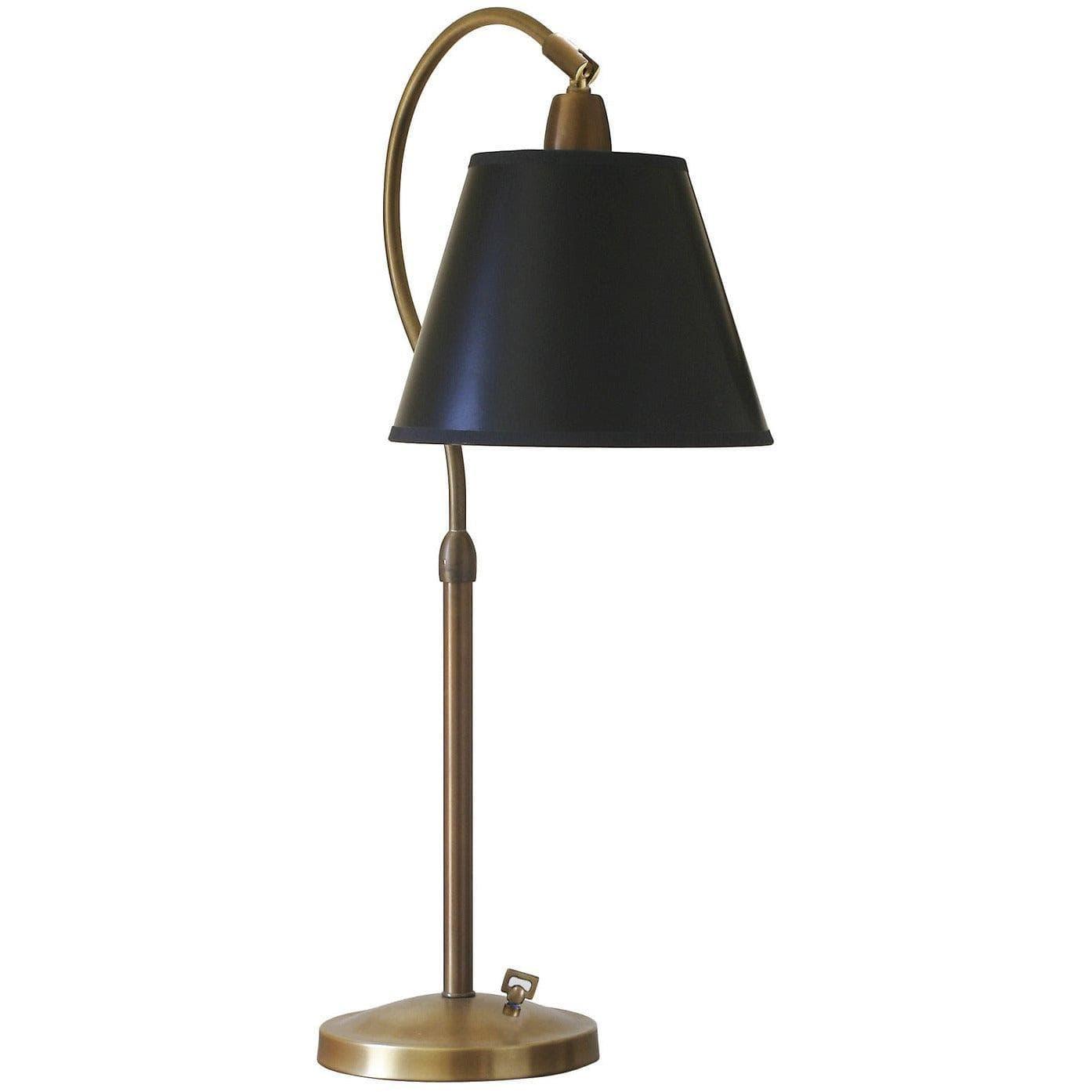 House of Troy - Hyde Park 7-Inch One Light Table Lamp - HP750-WB-BP | Montreal Lighting & Hardware