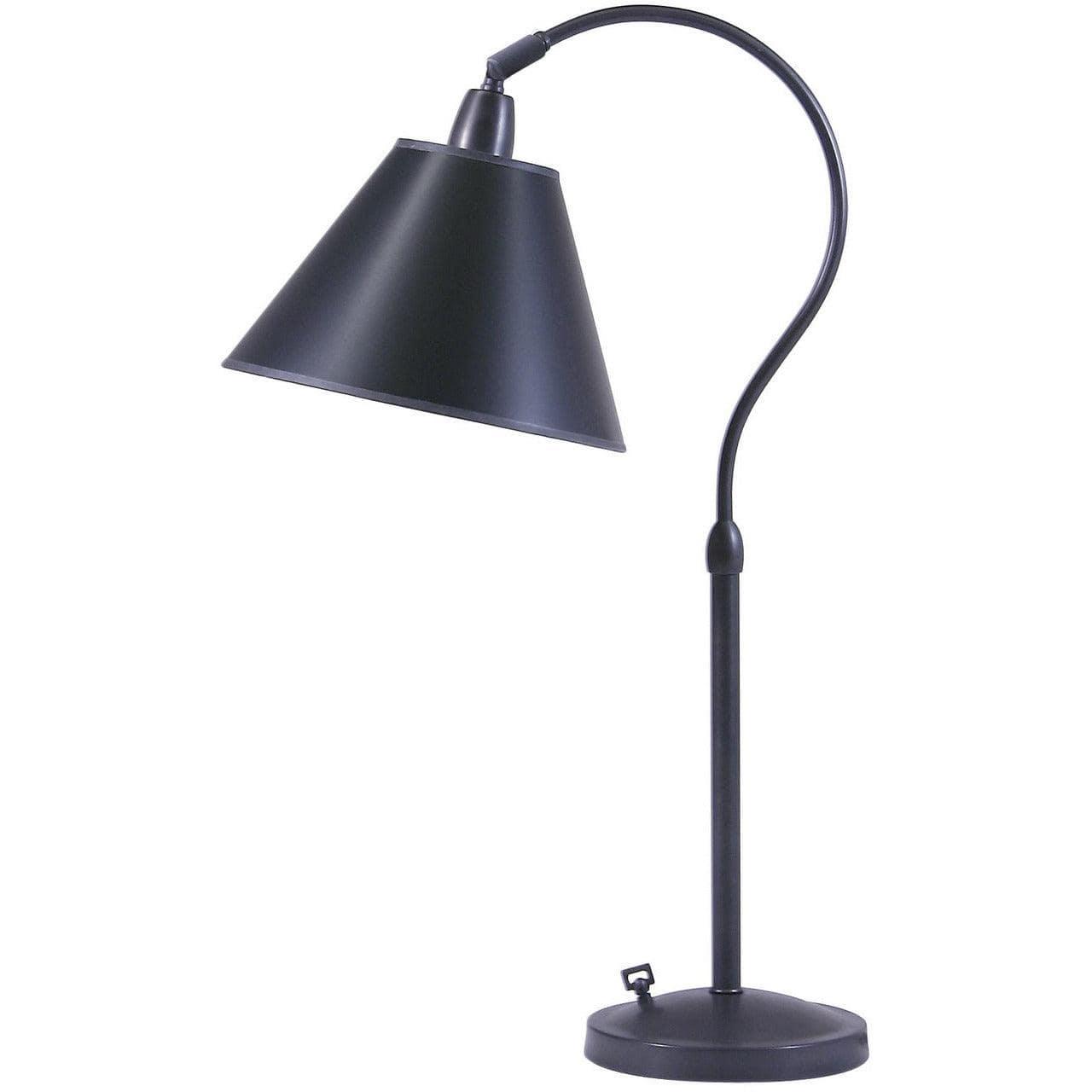 House of Troy - Hyde Park One Light Table Lamp - HP750-OB-BP | Montreal Lighting & Hardware