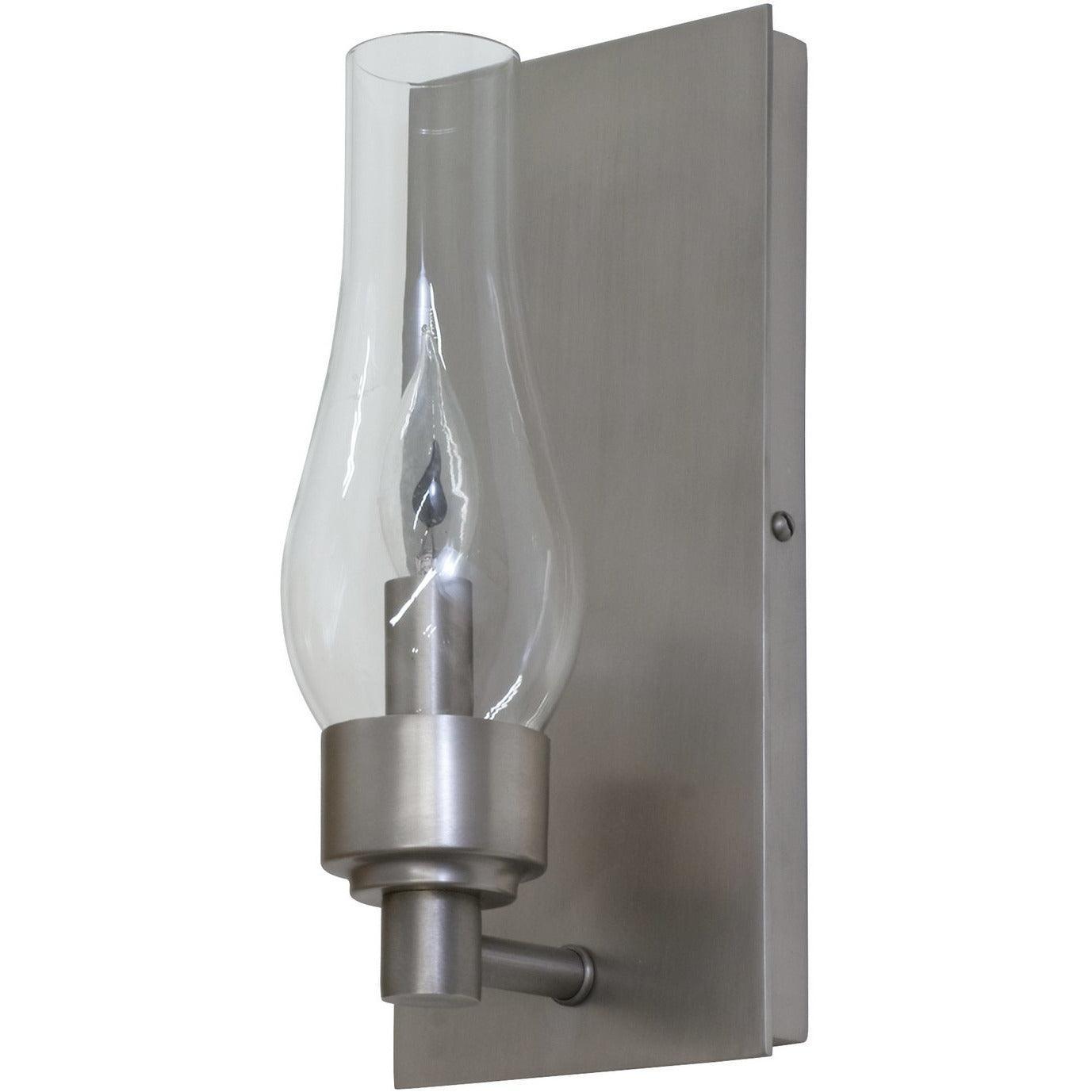 House of Troy - Lake Shore 5-Inch One Light Wall Sconce - LS201-SP | Montreal Lighting & Hardware
