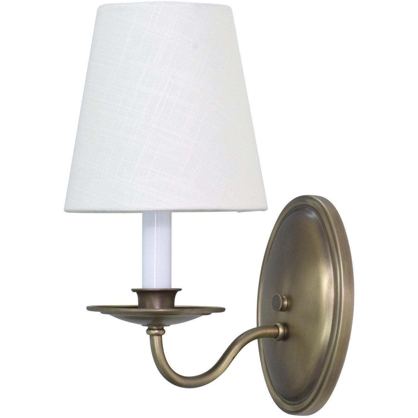 House of Troy - Lake Shore 5-Inch One Light Wall Sconce - LS217-AB | Montreal Lighting & Hardware