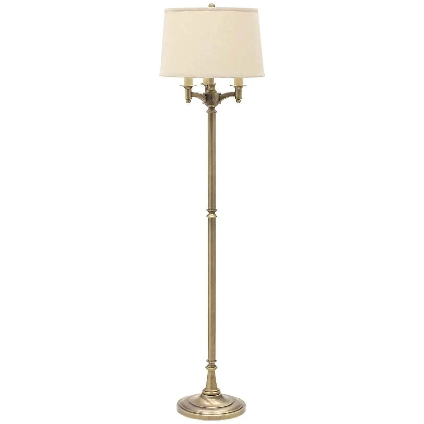 House of Troy - Lancaster Four Light Floor Lamp - L800-AB | Montreal Lighting & Hardware