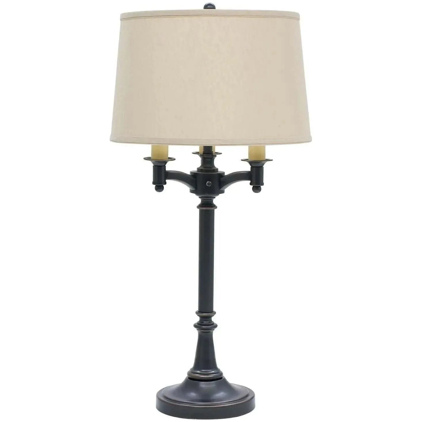 House of Troy - Lancaster Four Light Table Lamp - L850-AB | Montreal Lighting & Hardware