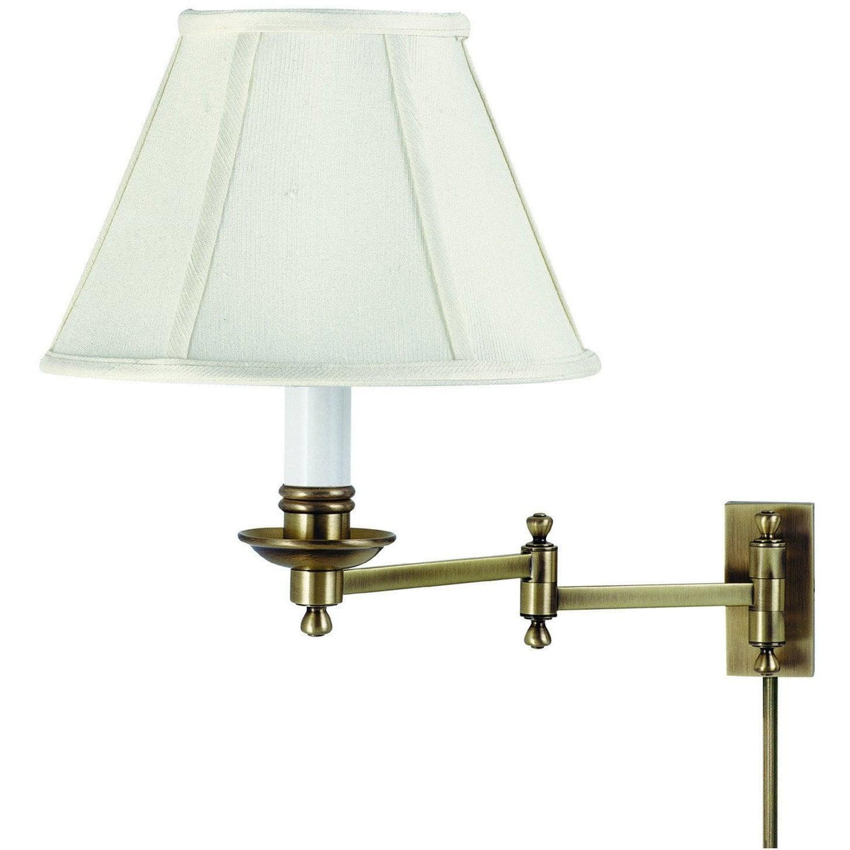 House of Troy - Library One Light Wall Sconce - LL660-AB | Montreal Lighting & Hardware