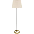 House of Troy - Morgan One Light Floor Lamp - M600-BLKAB | Montreal Lighting & Hardware
