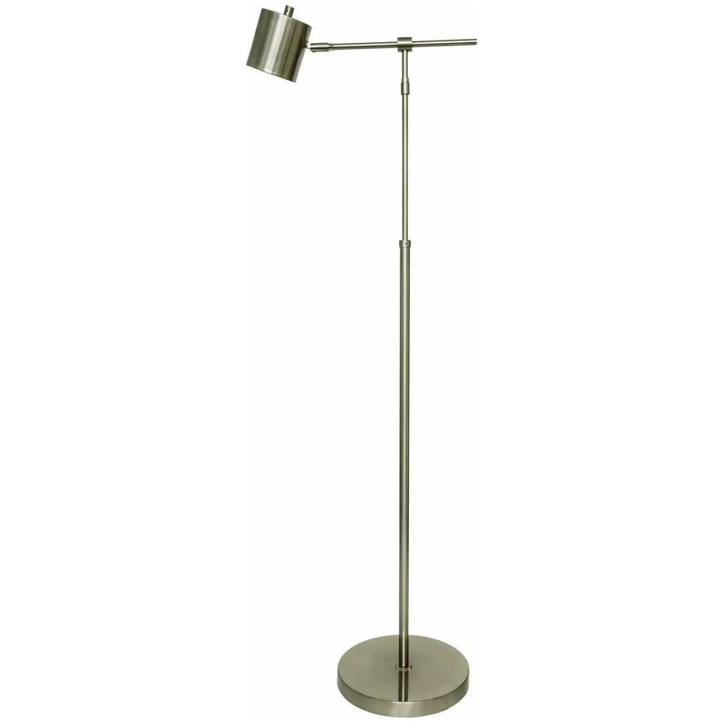 House of Troy - Morris LED Floor Lamp - MO200-SN | Montreal Lighting & Hardware