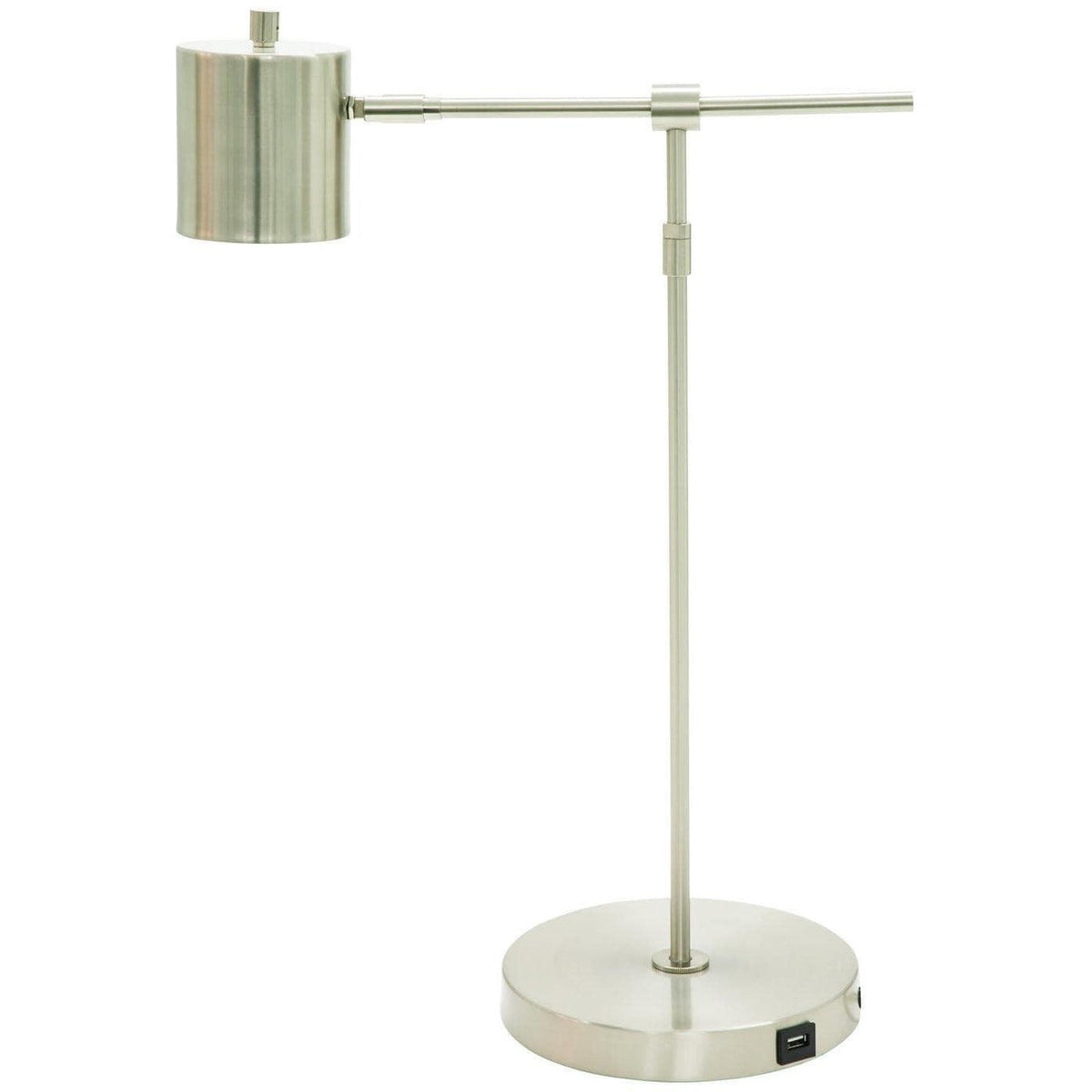 House of Troy - Morris LED Table Lamp - MO250-SN | Montreal Lighting & Hardware