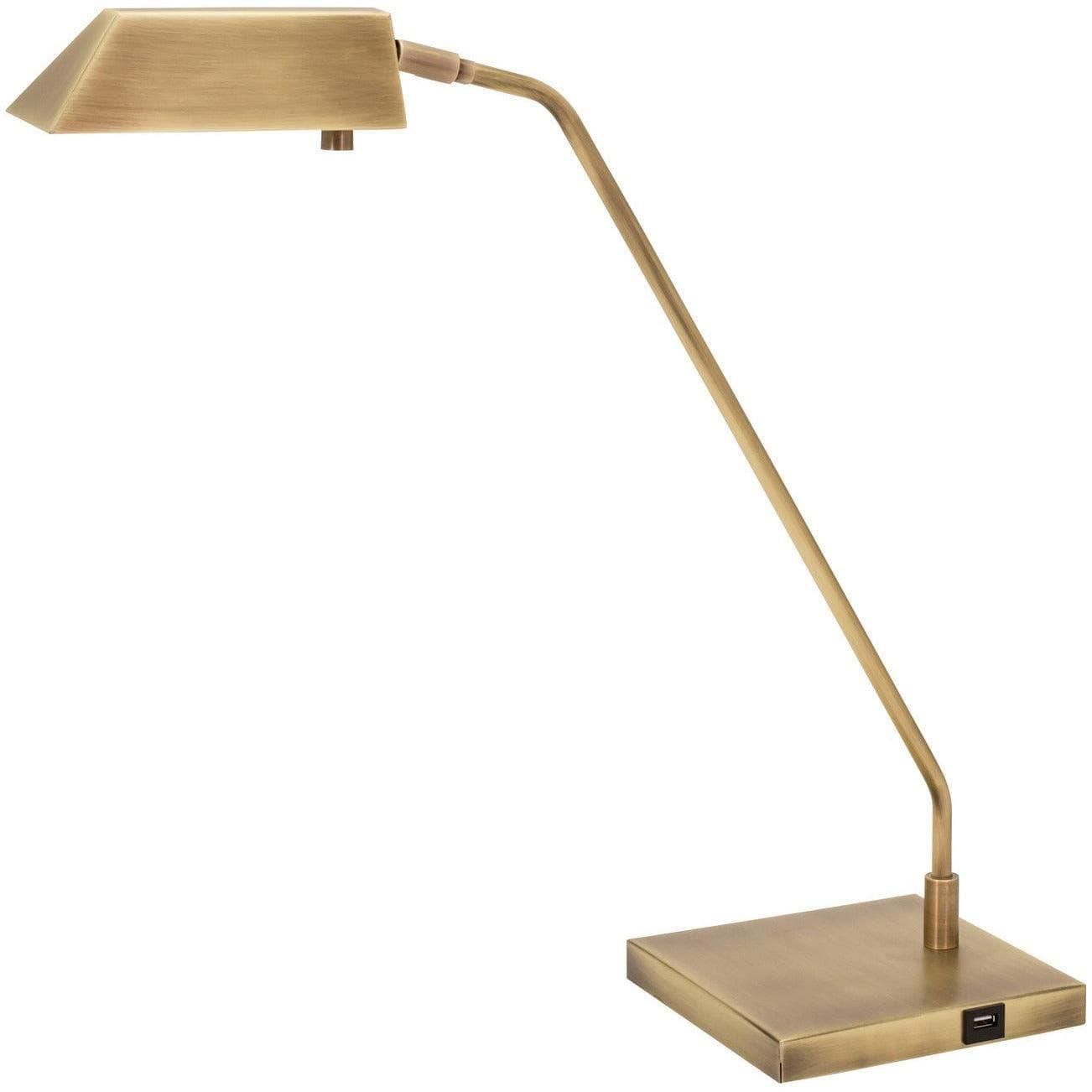 House of Troy - Newbury 7-Inch LED Table Lamp - NEW250-AB | Montreal Lighting & Hardware