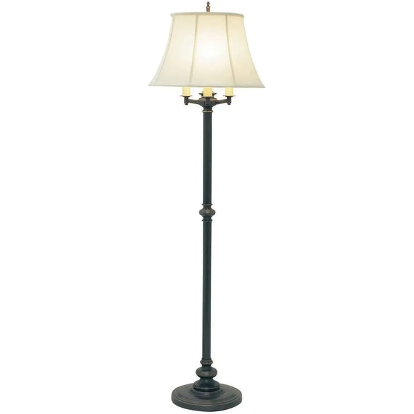 Lampadaire à quatre lumières Newport