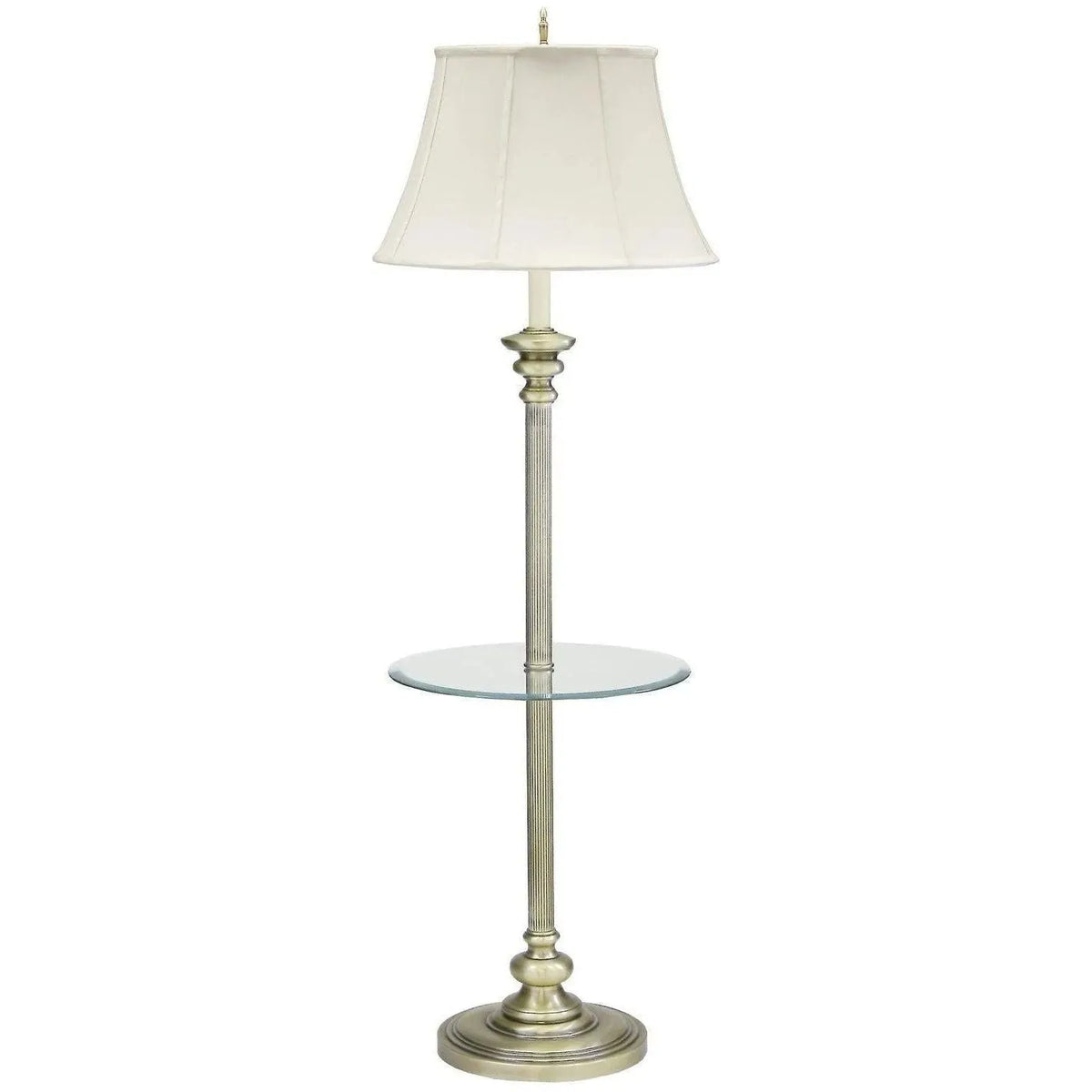 House of Troy - Newport One Light Floor Lamp - N602-AB | Montreal Lighting & Hardware