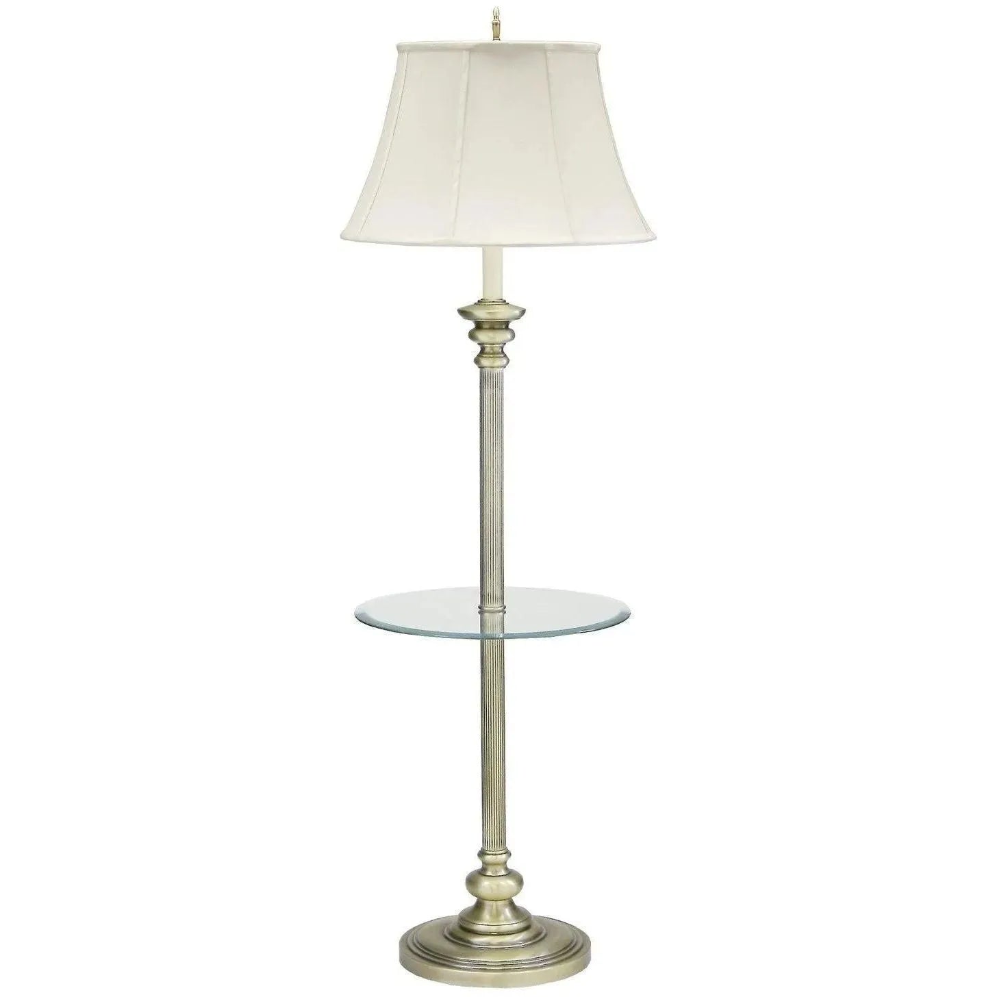 House of Troy - Newport One Light Floor Lamp - N602-AB | Montreal Lighting & Hardware