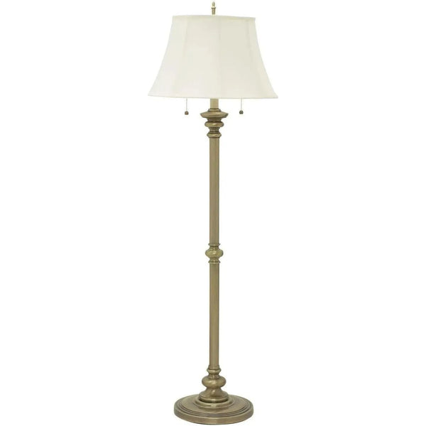 Lampadaire à deux lumières Newport