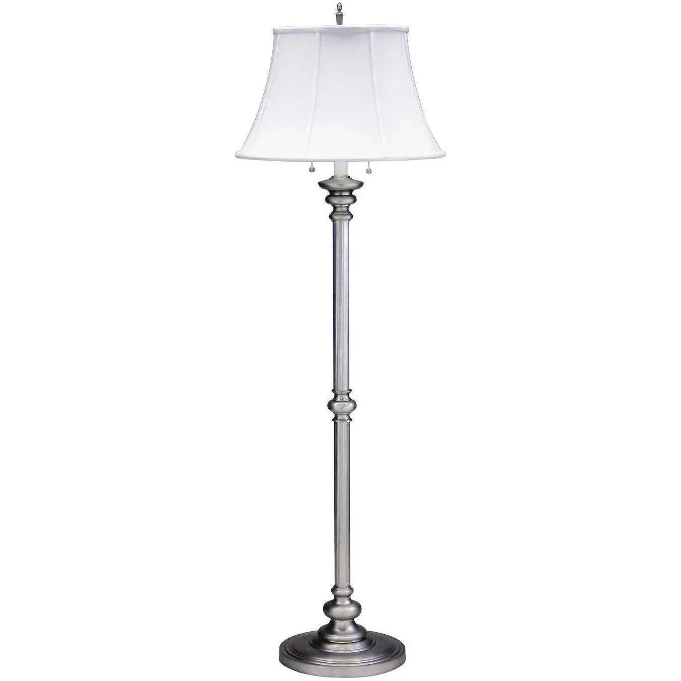 House of Troy - Newport Two Light Floor Lamp - N601-PTR | Montreal Lighting & Hardware