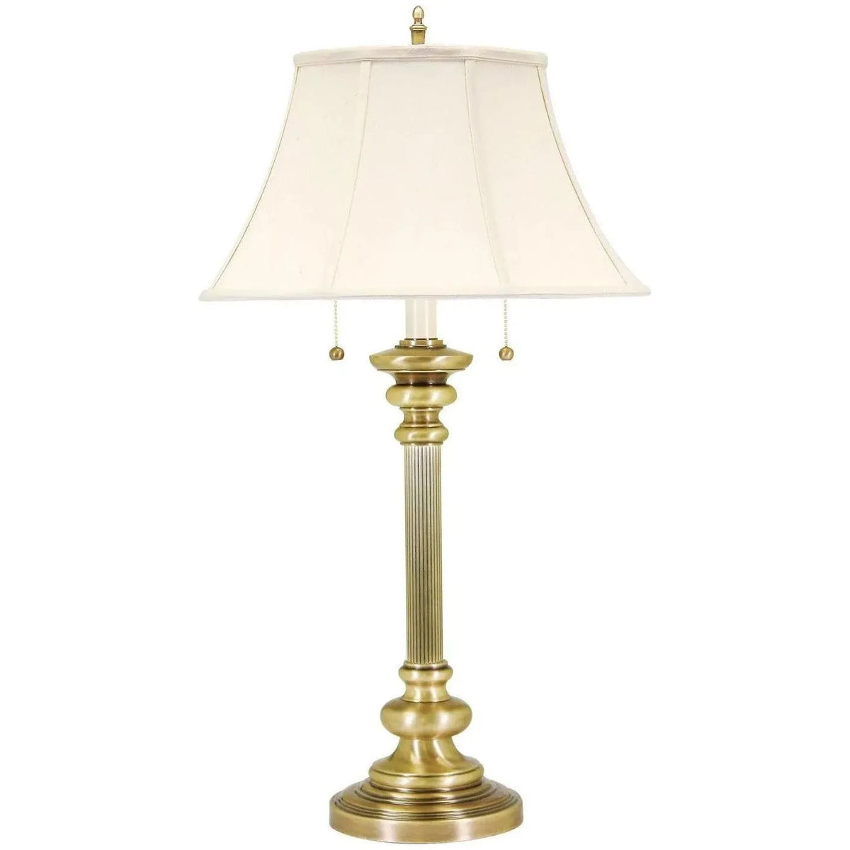 House of Troy - Newport Two Light Table Lamp - N651-AB | Montreal Lighting & Hardware