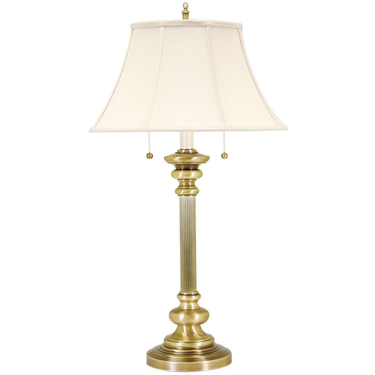 House of Troy - Newport Two Light Table Lamp - N651-AB | Montreal Lighting & Hardware