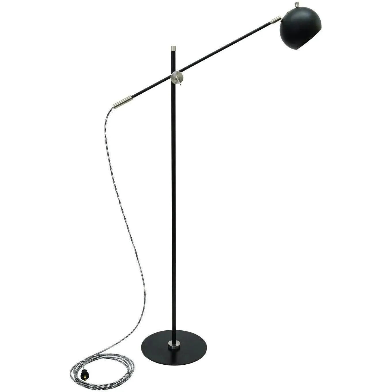 House of Troy - Orwell LED Floor Lamp - OR700-BLKSN | Montreal Lighting & Hardware