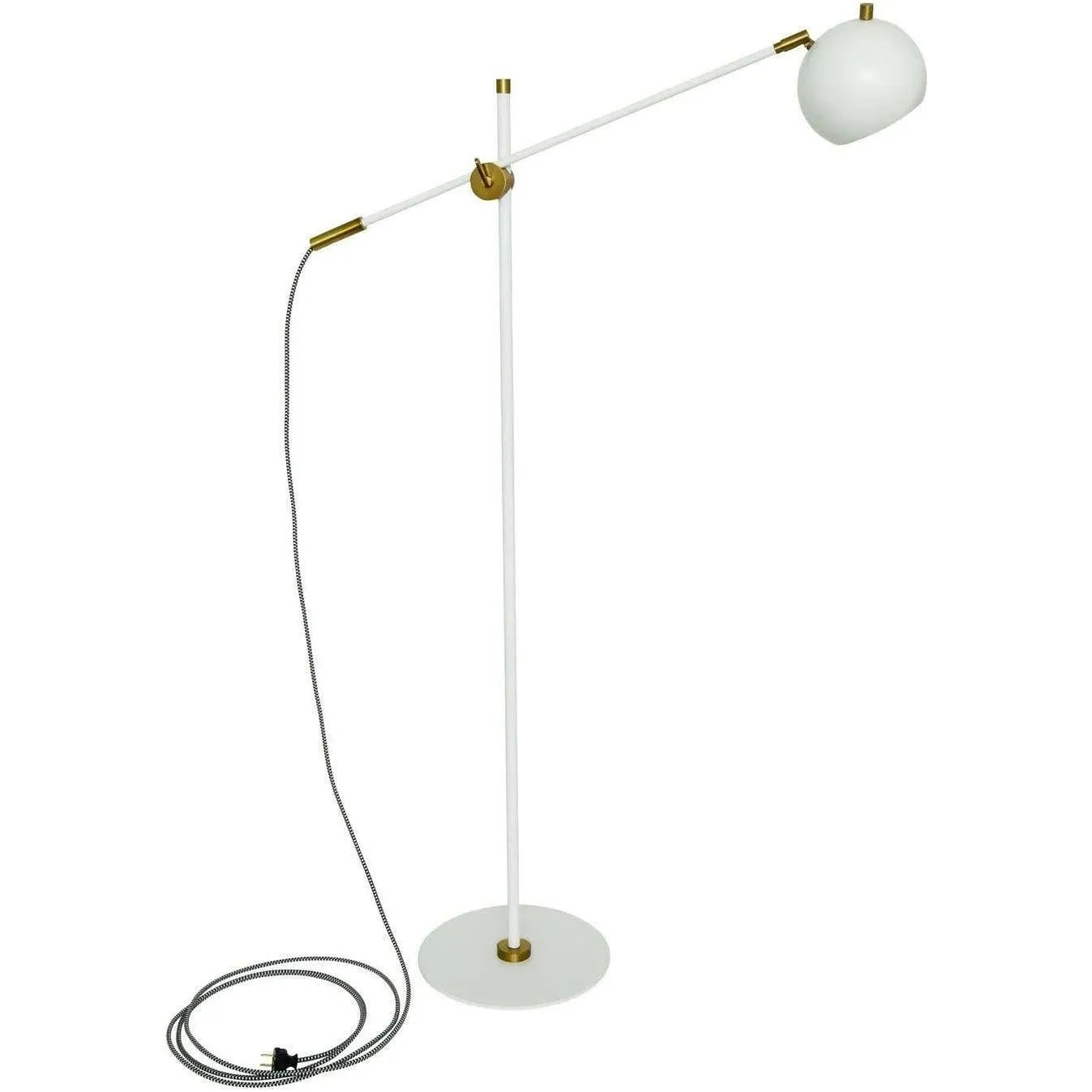 House of Troy - Orwell LED Floor Lamp - OR700-BLKSN | Montreal Lighting & Hardware