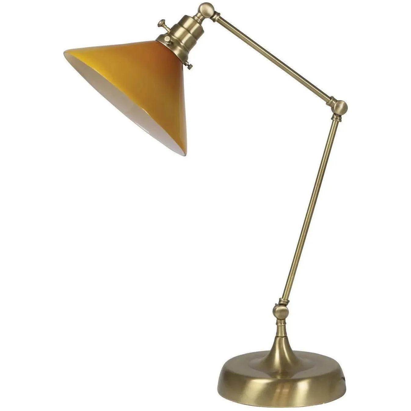 House of Troy - Otis One Light Table Lamp - OT650-AB-AM | Montreal Lighting & Hardware