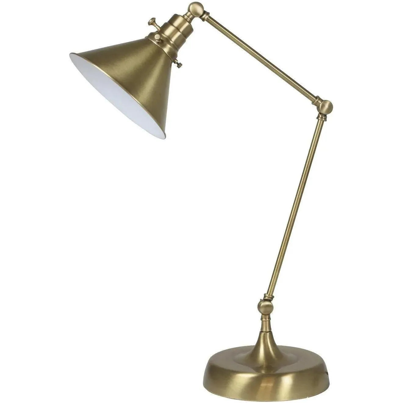 House of Troy - Otis One Light Table Lamp - OT650-AB-AM | Montreal Lighting & Hardware
