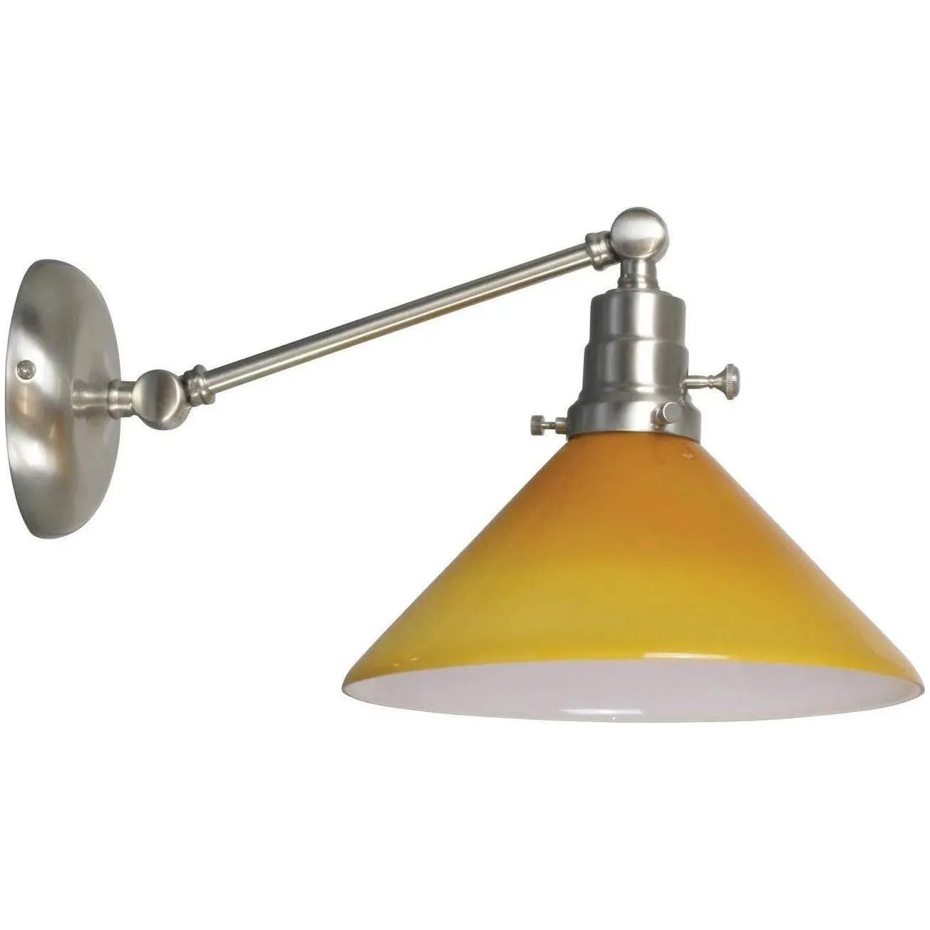 House of Troy - Otis One Light Wall Sconce - OT675-SN-AM | Montreal Lighting & Hardware